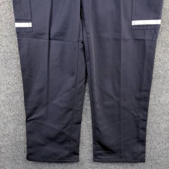 FedEx Stan Herman Womens Reflective Uniform Pants Blue Size 04P-35U Pockets - Picture 7 of 11
